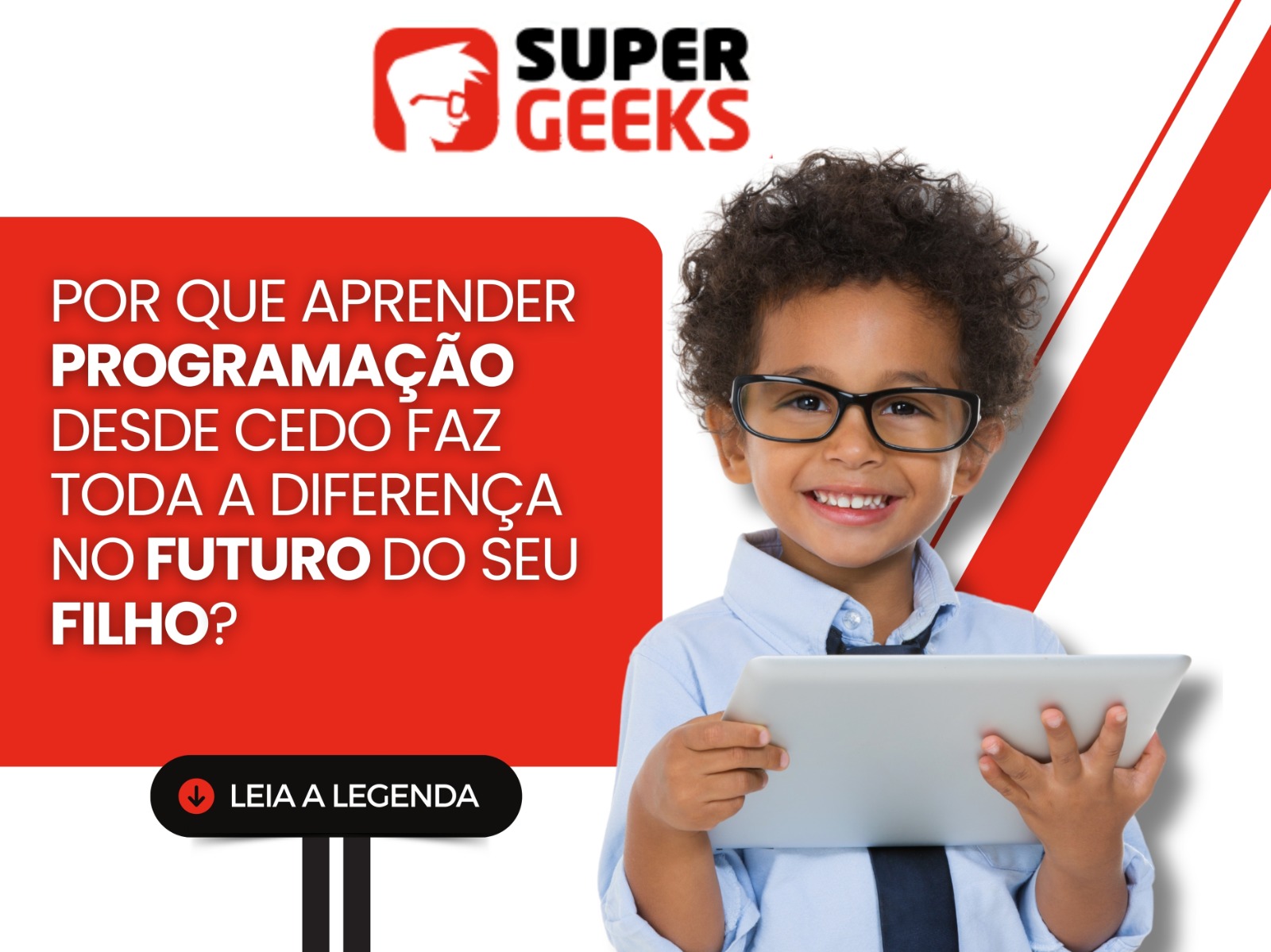 Motivo de aprender programação desde cedo